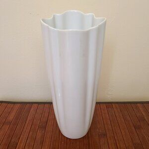 Vintage Hutschenreuther White Porcelain Vase